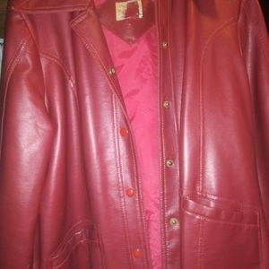 Vintage leather jacket